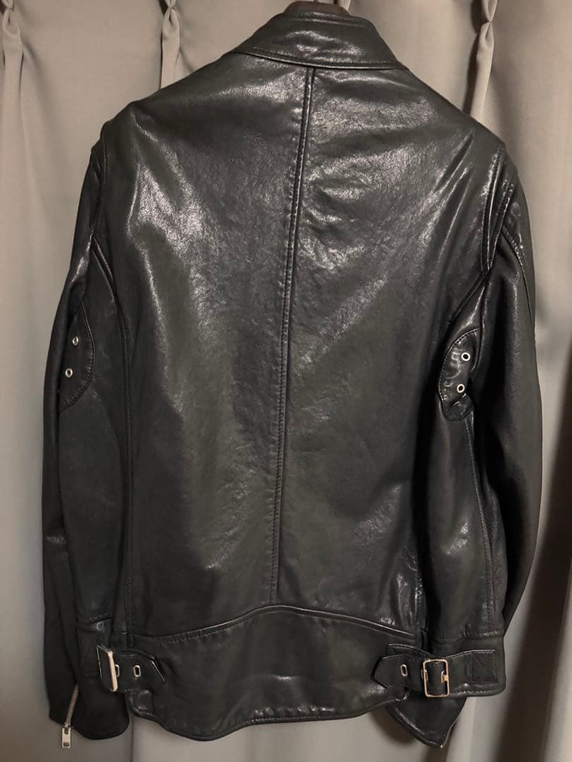 ディーゼル 00SH28 L-HARDSTYLE ラムレザー シングルライダース