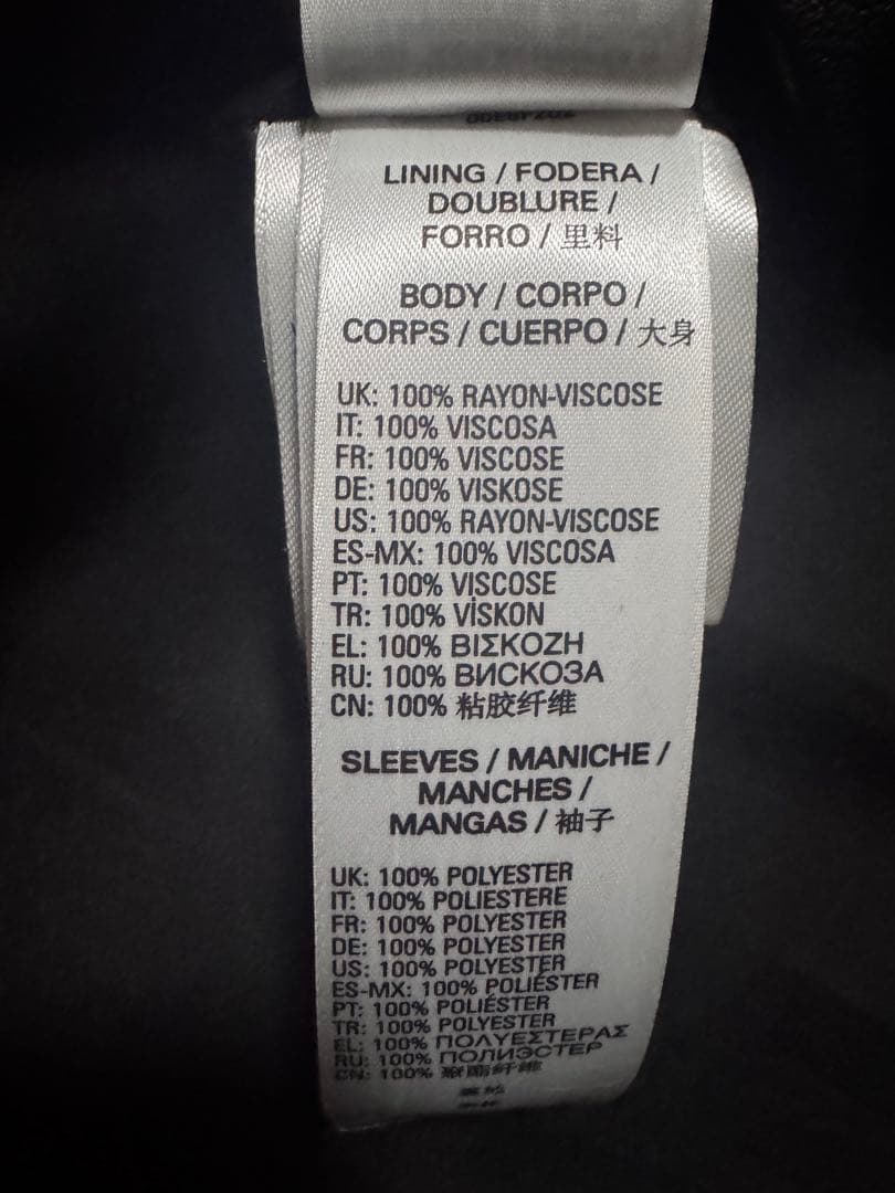 ディーゼル 00SH28 L-HARDSTYLE ラムレザー シングルライダース