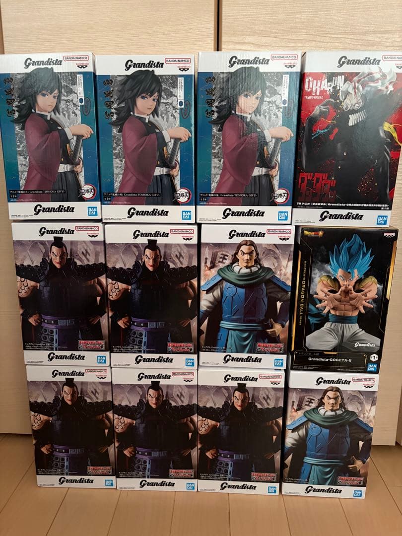 新作　プライズフィギュア　グランディスタ　12点まとめ売り