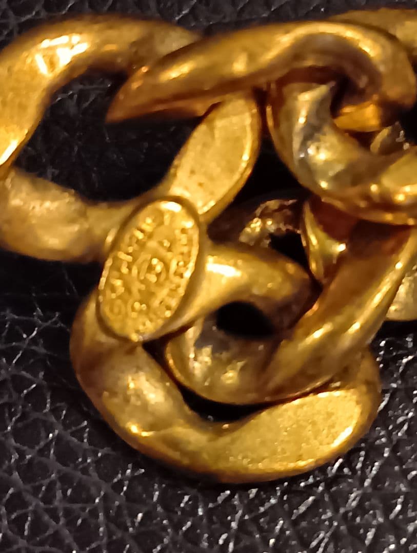 CHANEL チェーンベルト 金色