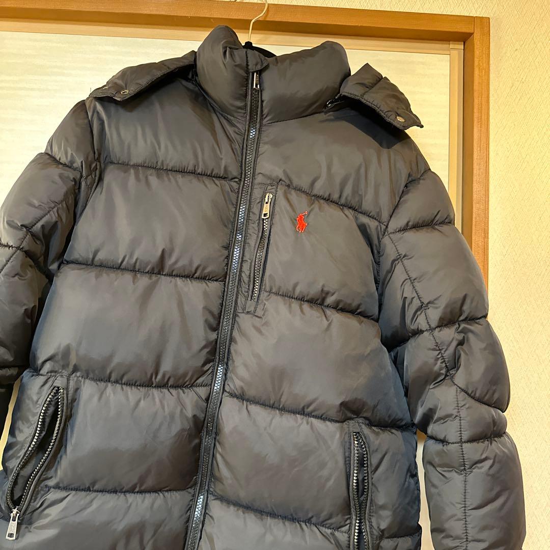 ネコなPolo Ralph Lauren ダウンジャケットブラック