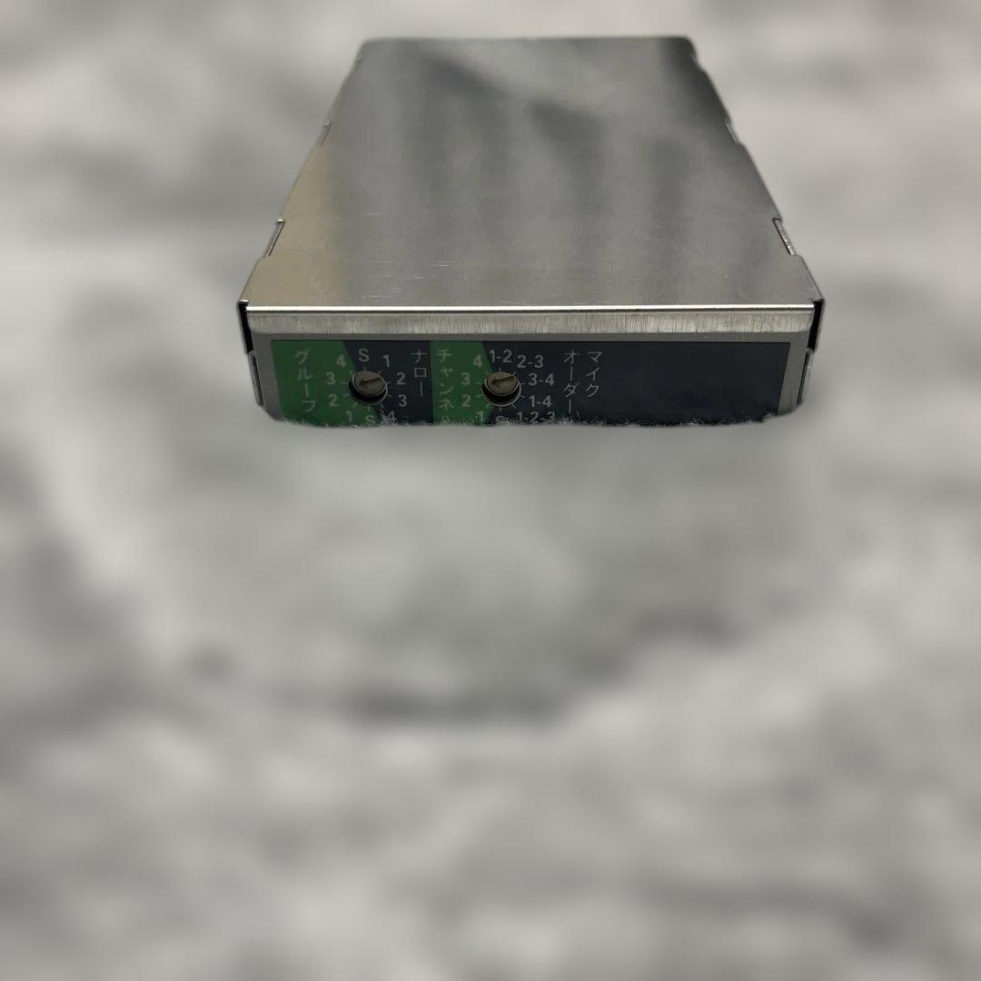 【未使用品】UNI-PEX DU-350 ダイバシティワイヤレスチューナー