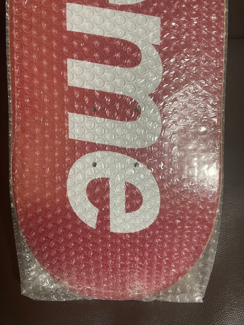 Supreme スケートボードデッキ レッド スマーフ
