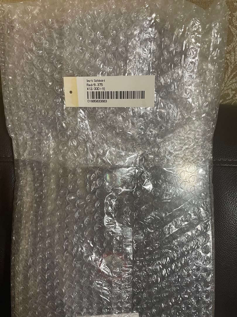 Supreme スケートボードデッキ レッド スマーフ