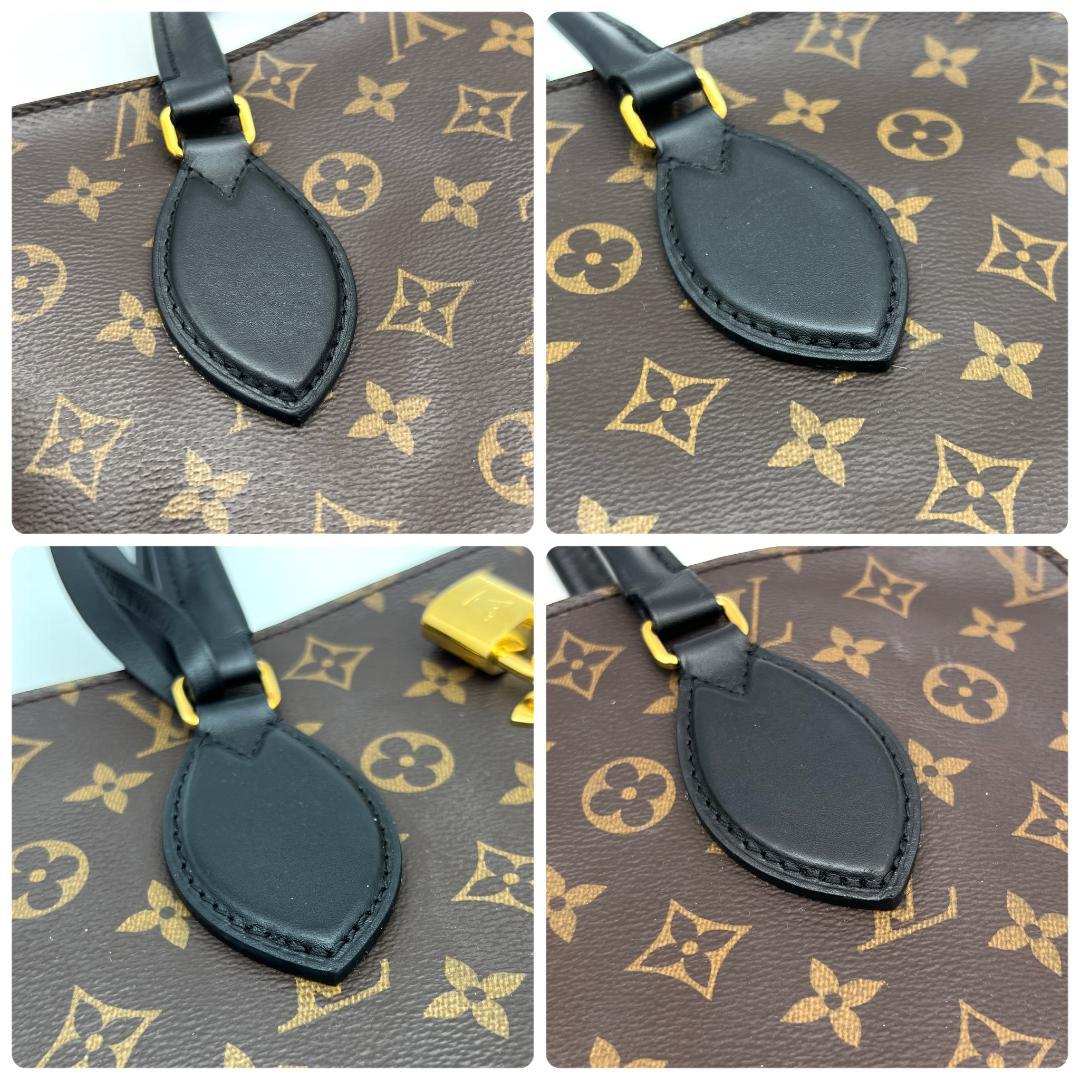 ルイヴィトン モノグラム フラワージップド トート PM バッグ C157