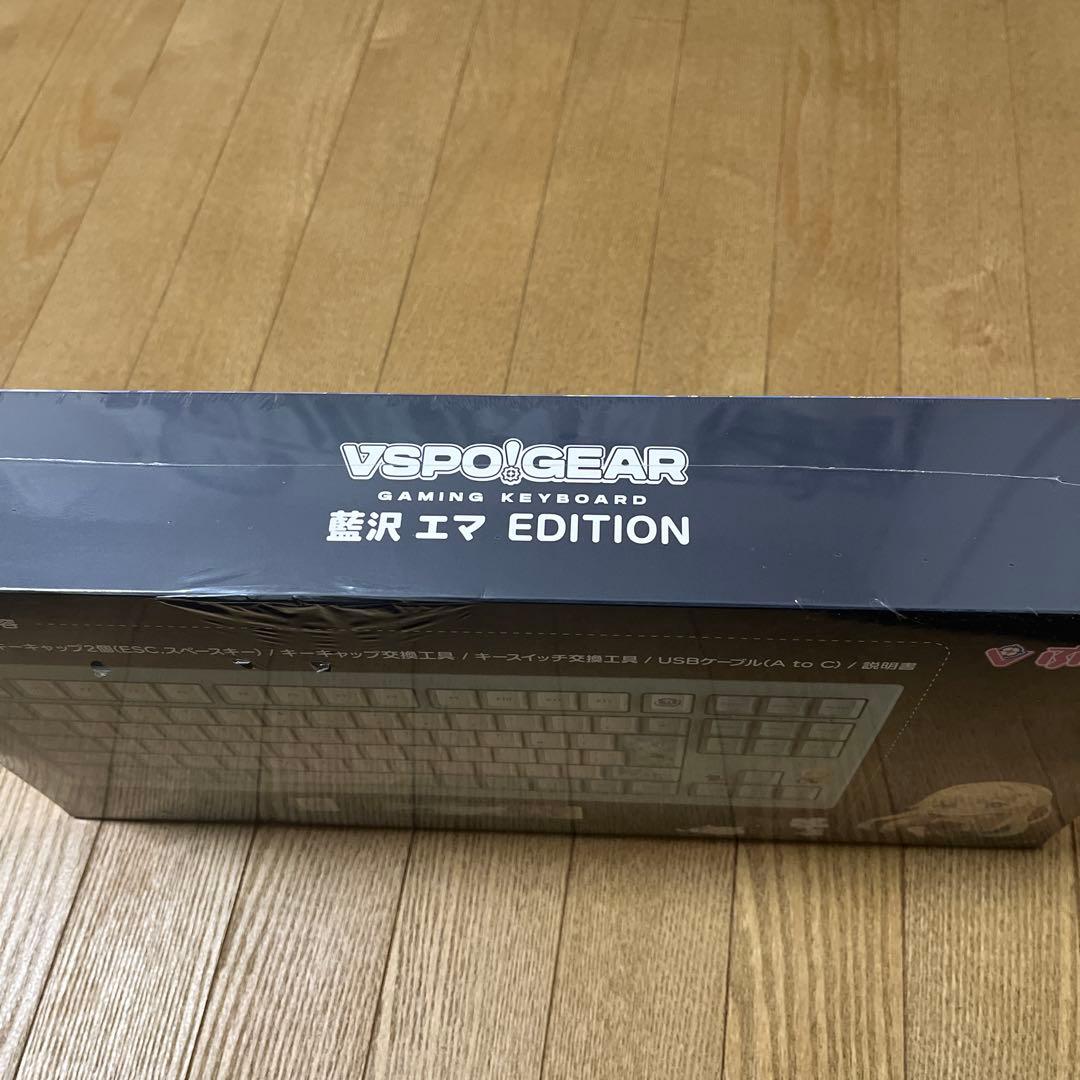 VSPO!GEAR 藍沢エマ EDITION ゲーミングキーボード