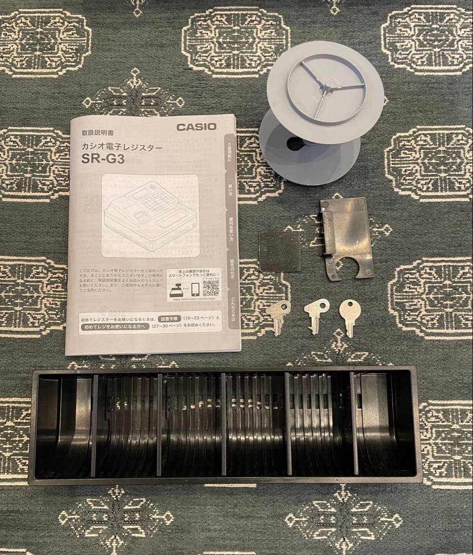 CASIO SR-G3 レジスター ブラック