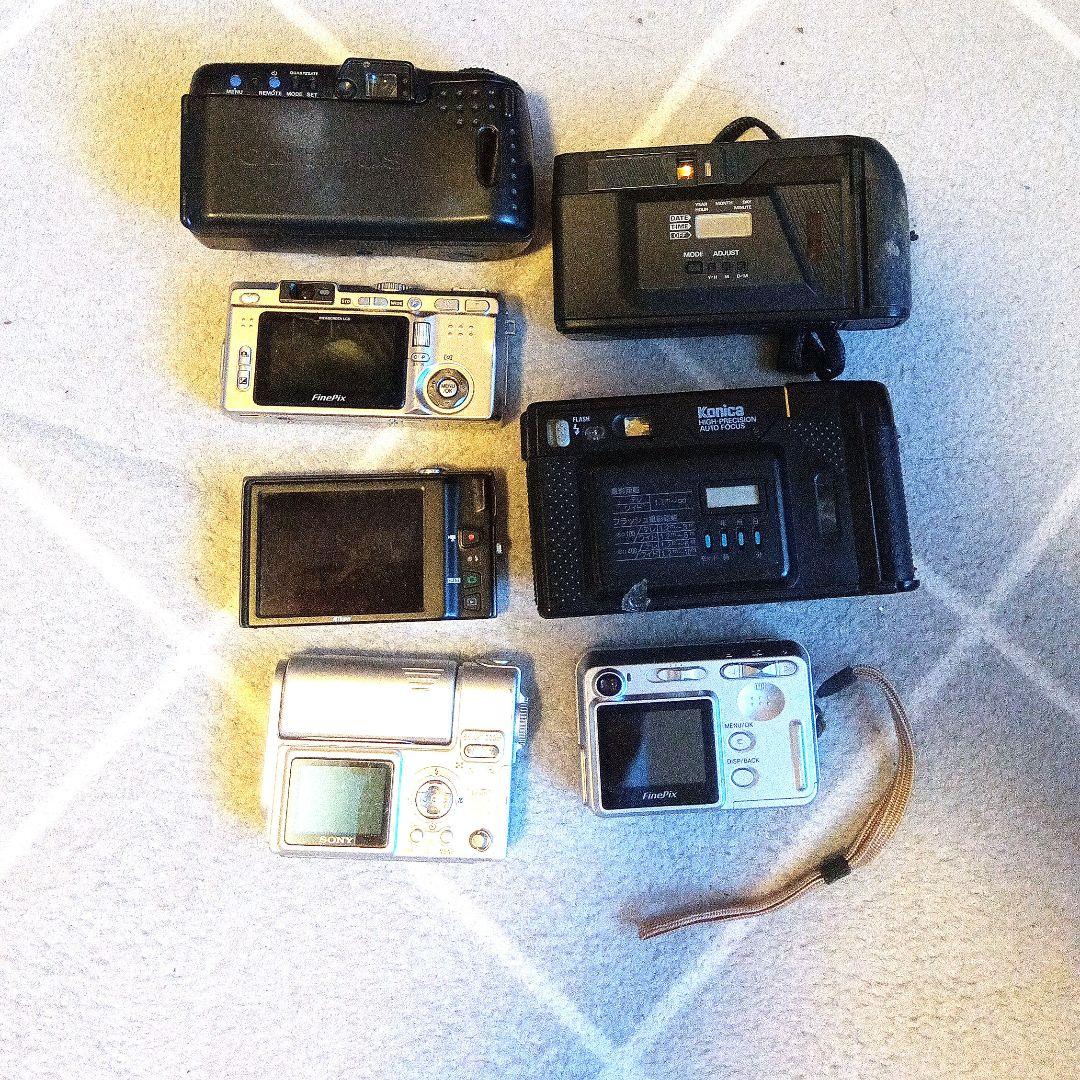 デジタルカメラとフィルムカメラセット 7台