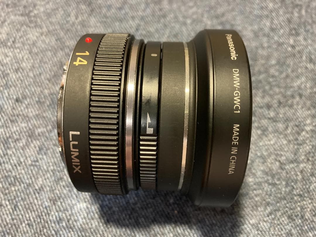 パナソニック LUMIX G 14mm/f2.5+ワイコン DMW-GWC1