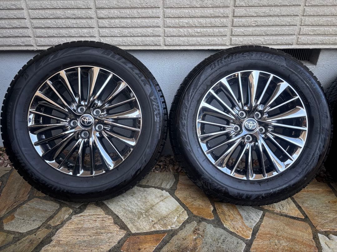 【早期売却希望】エグゼクティブラウンジ純正アルミホイールスタッドレスセット