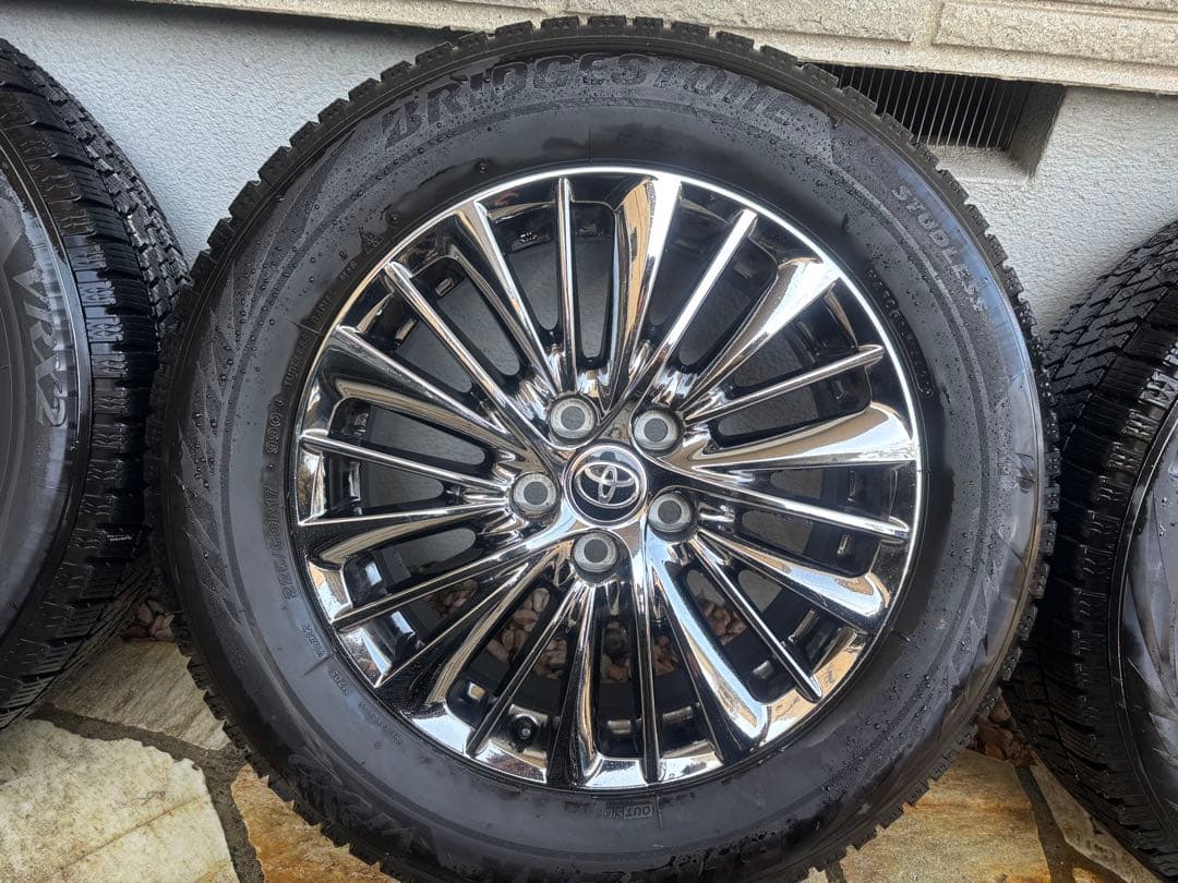 【早期売却希望】エグゼクティブラウンジ純正アルミホイールスタッドレスセット