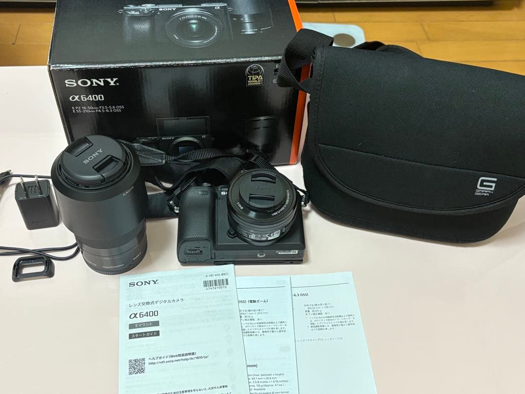 SONY a6400 デジタル一眼レフ(外箱付き)
