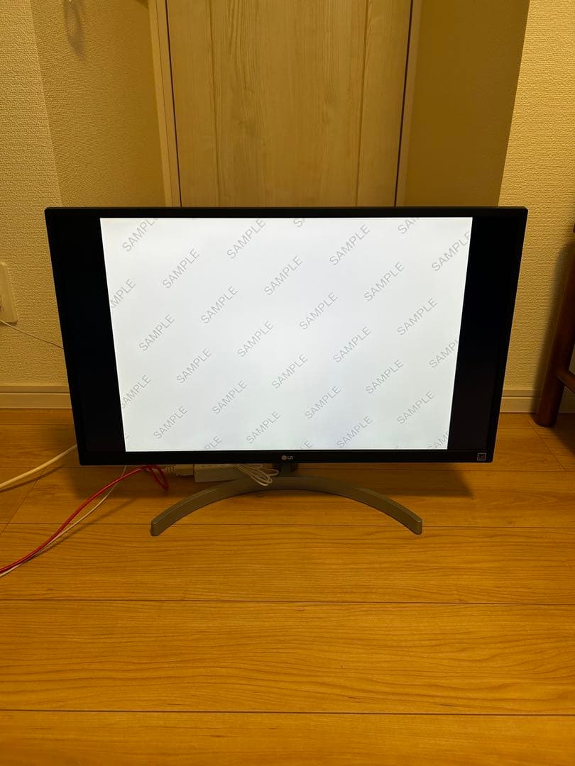 LG 4Kモニター 27UL500-W 27インチ2019年製