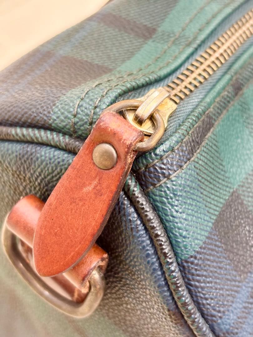 ポロラルフローレンミニボストンバッグ　ヴィンテージグリーン