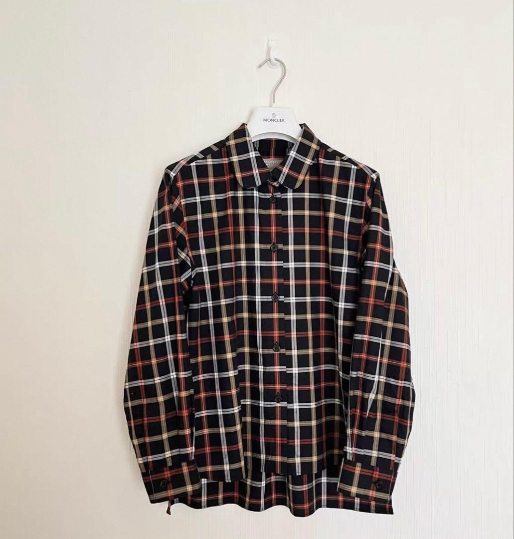 MARGARET HOWELL コットンウールチェックシャツ