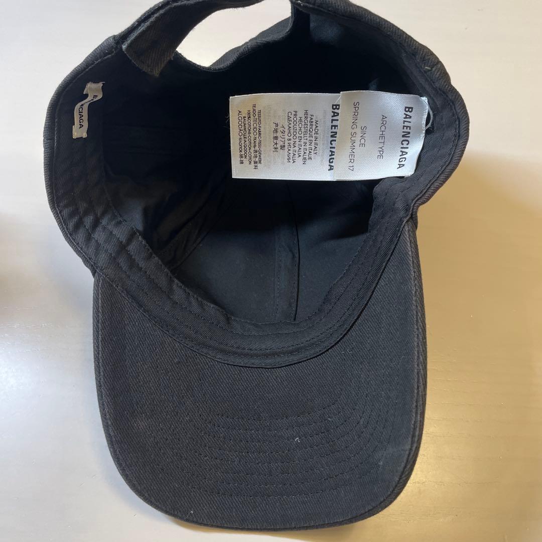 BALENCIAGA キャップ ブラック