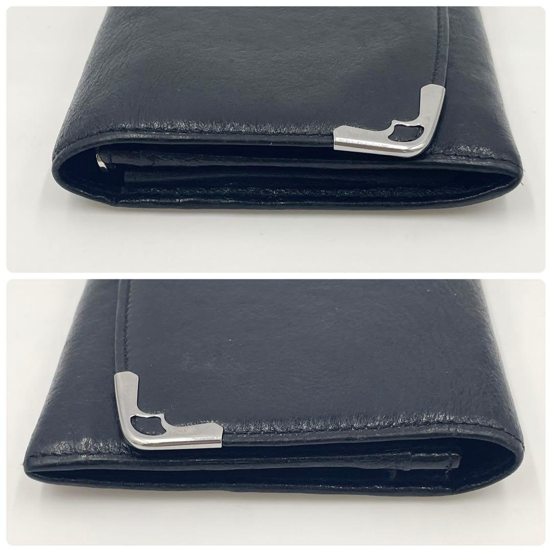 Cartierカルティエ 長財布 マストライン マルチェロ ブラック 折り財布