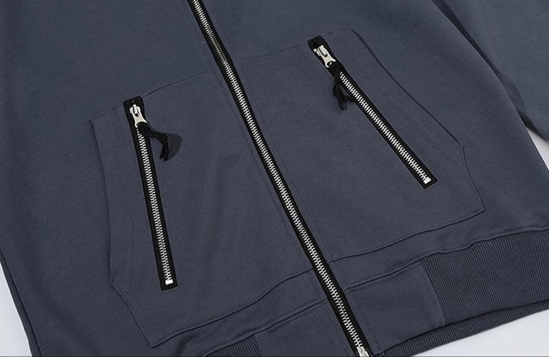 【新品未使用】STONE  ジップパーカー 黒