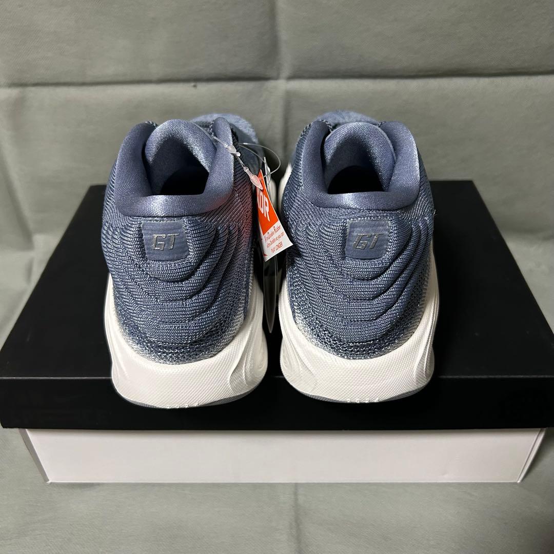 ナイキ　GTハッスル3 グレー　ブルー　ブラック　ホワイト　黒　白　青