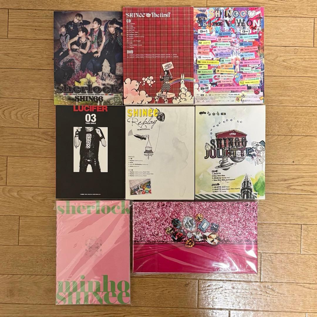 SHINee トレカ シャイニー DVD CD ペンライト 会報 グッズ