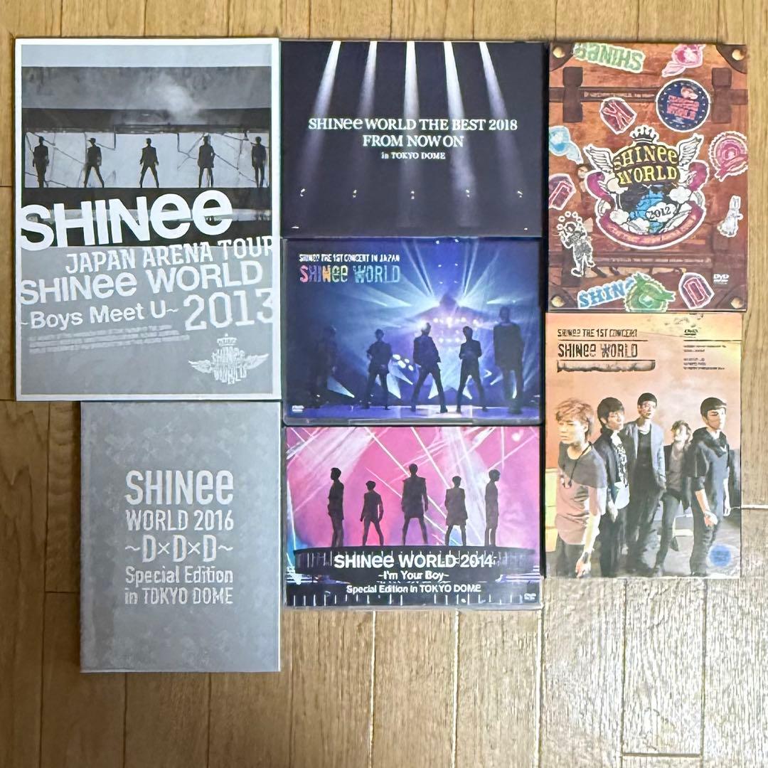 SHINee トレカ シャイニー DVD CD ペンライト 会報 グッズ