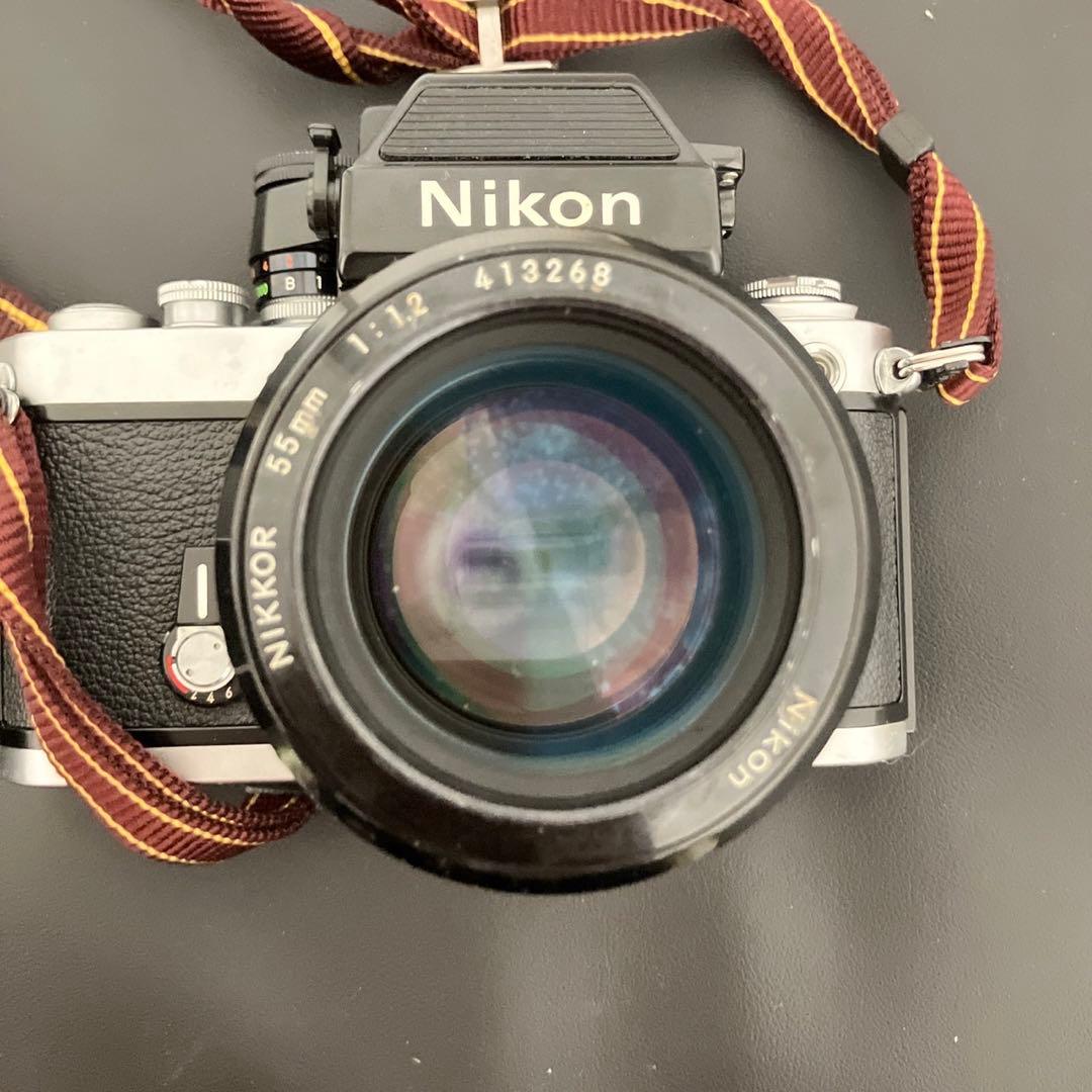 ※訳あり　超特価　Nikon F2 一眼レフ　Nikkor 55mm 望遠レンズ