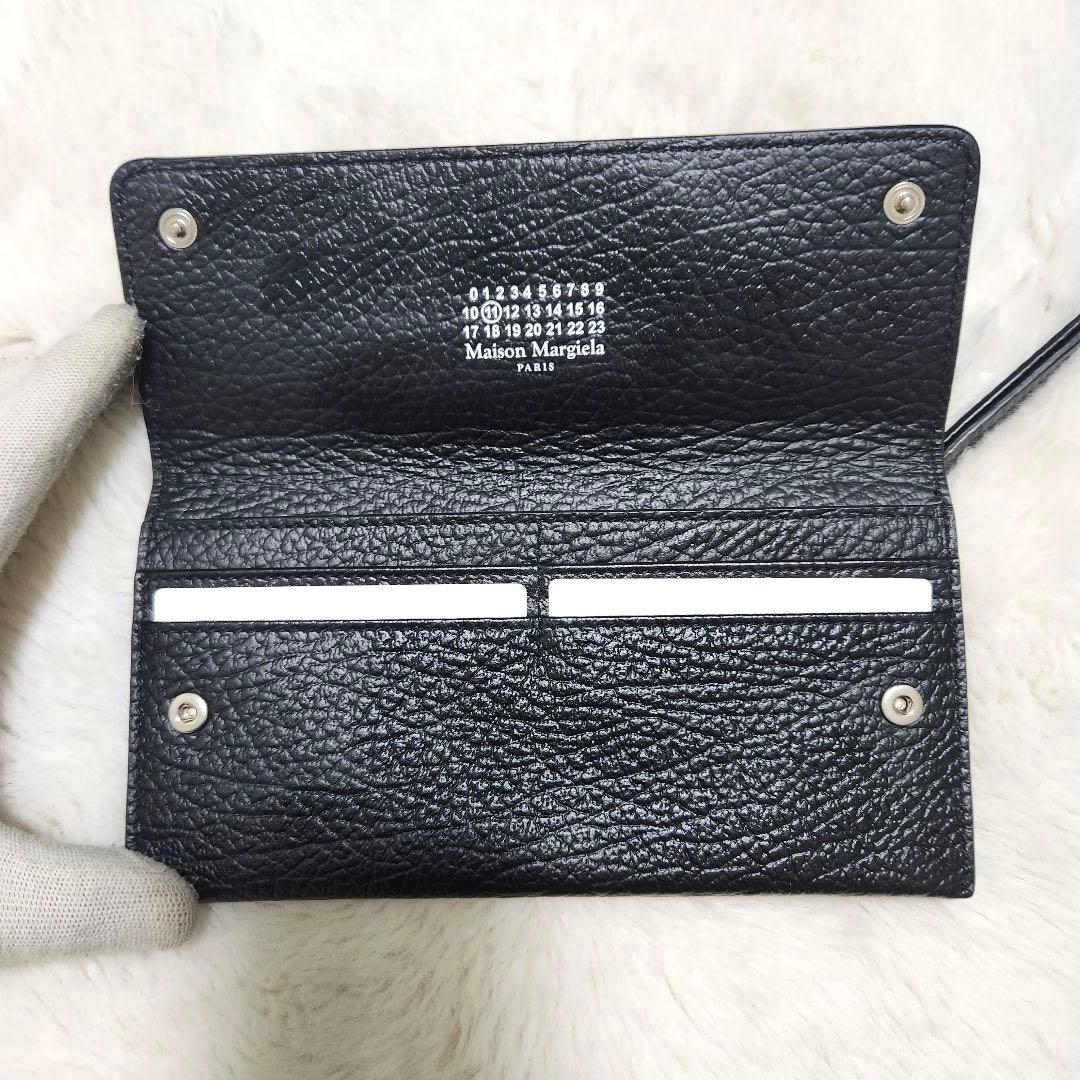✨新品未使用　正規品✨マルジェラ　長財布　ストラップ　カレンダー　ステッチ