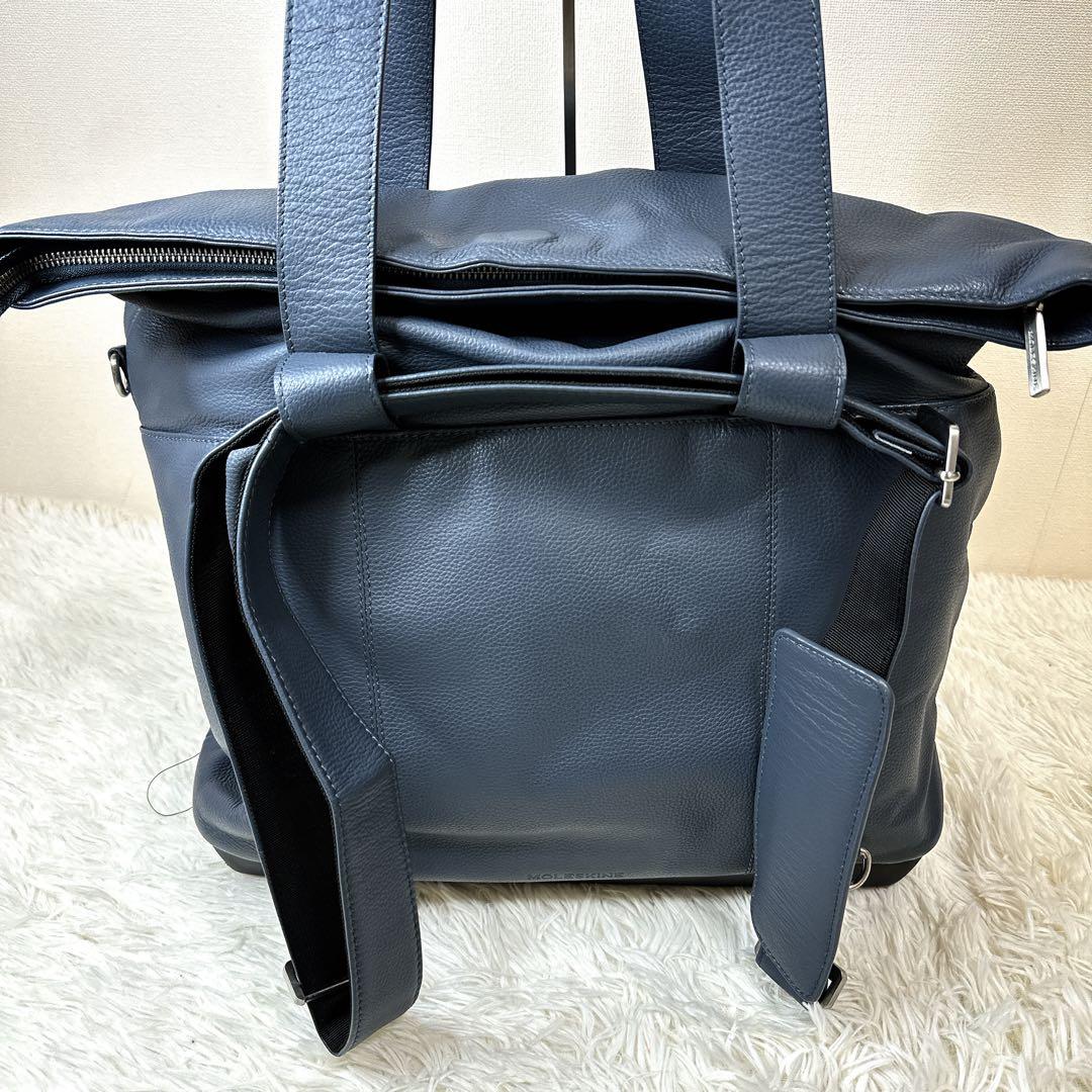 MOLESKINEクラシック レザー ウィークエンダー トートバッグ 2way