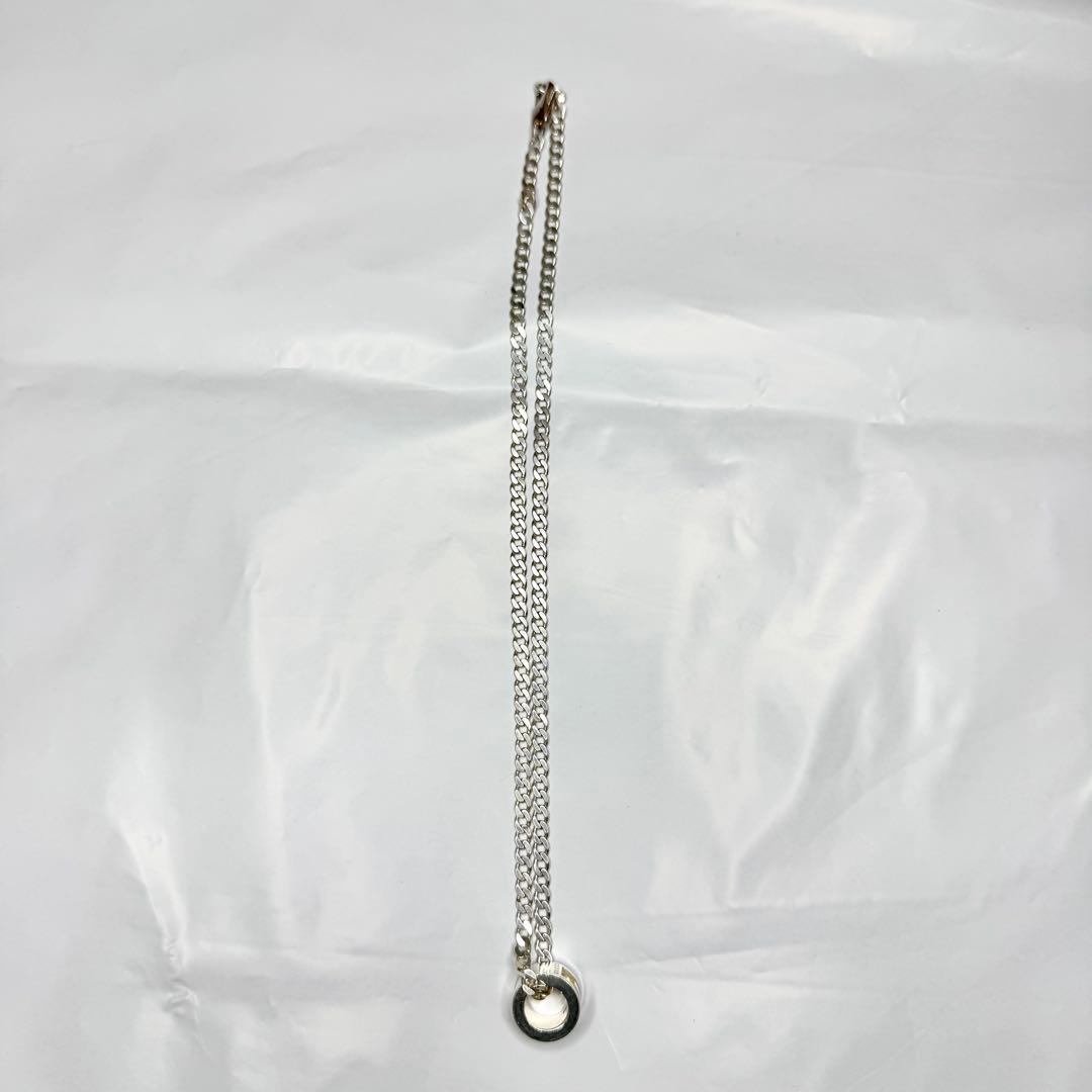 GUCCI グッチ　カットアウト　Gリング 喜平 ネックレス シルバー925