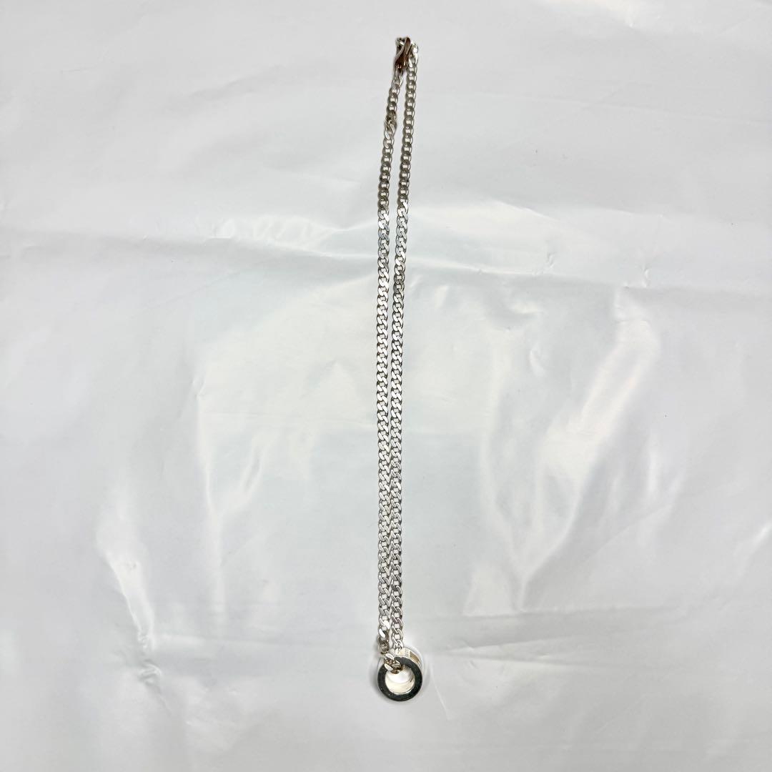 GUCCI グッチ　カットアウト　Gリング 喜平 ネックレス シルバー925