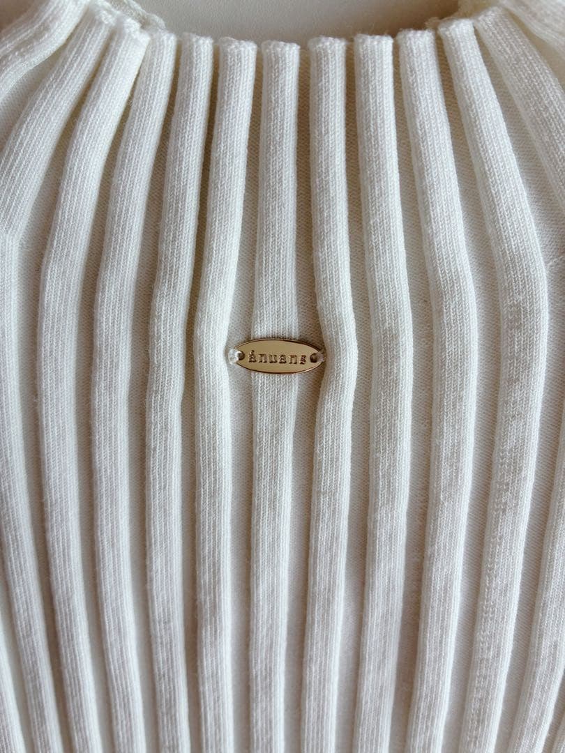 25SS 美品 anuans ニットアンサンブル 2点セット F