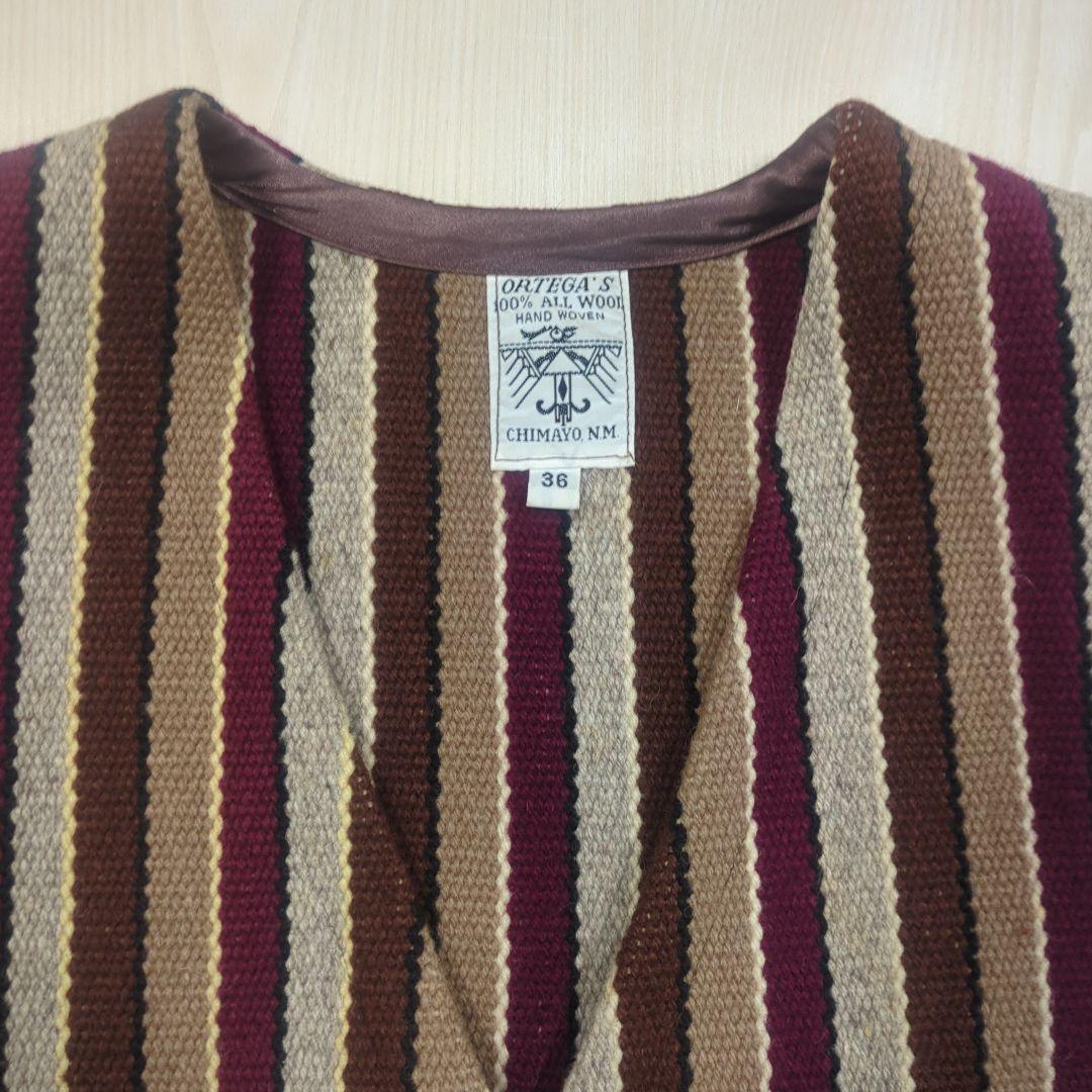 【値下げ】オルテガベスト　スクエアフロント