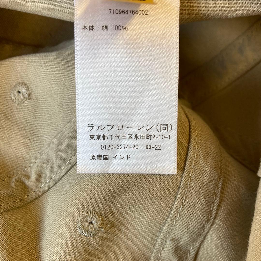 ポロラルフローレンキャップ【美品】