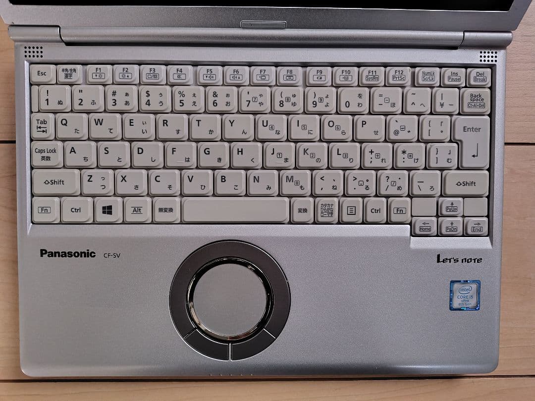 Panasonic Let's note CF-SV8 動作、バッテリー良好