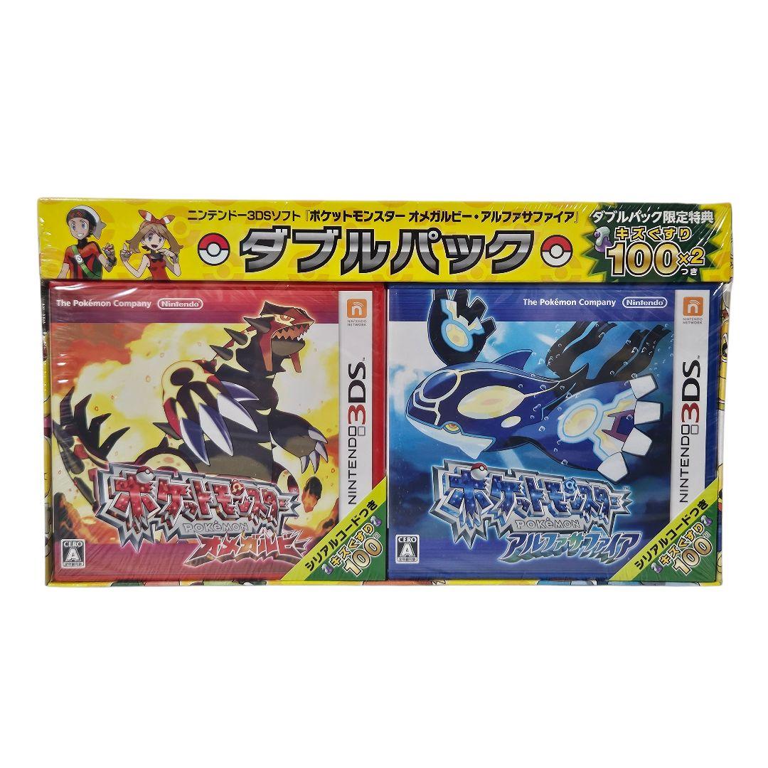 3DS ポケットモンスター オメガルビー・アルファサファイア ダブルパック