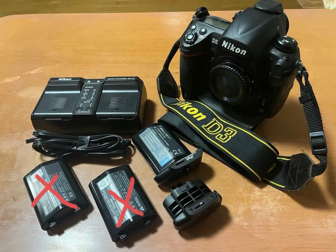Nikon D3 デジタル一眼レフカメラ本体セットシャッター回数11000