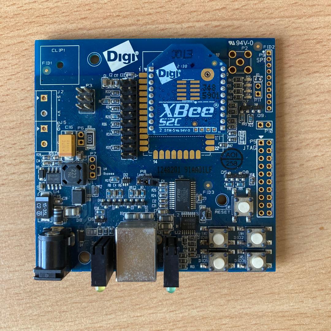 XBee開発ボード　XBIB-U-DEV 3個＋XBee S2C 3個＋スナップ