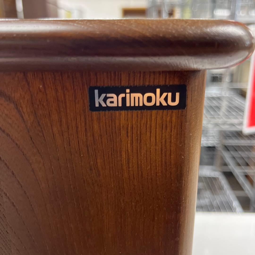 【カリモク】◇ヴィンテージ電話台◆程度良好◇