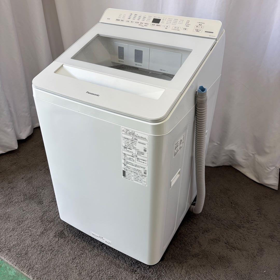 922⭕️洗濯機　パナソニック　12キロ　大きめ　安い　綺麗　中古　設置無料