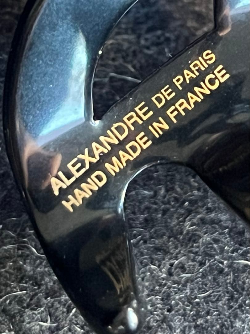 モ*う様 ALEXANDRE DE PARIS ヘアクリップ フランス製