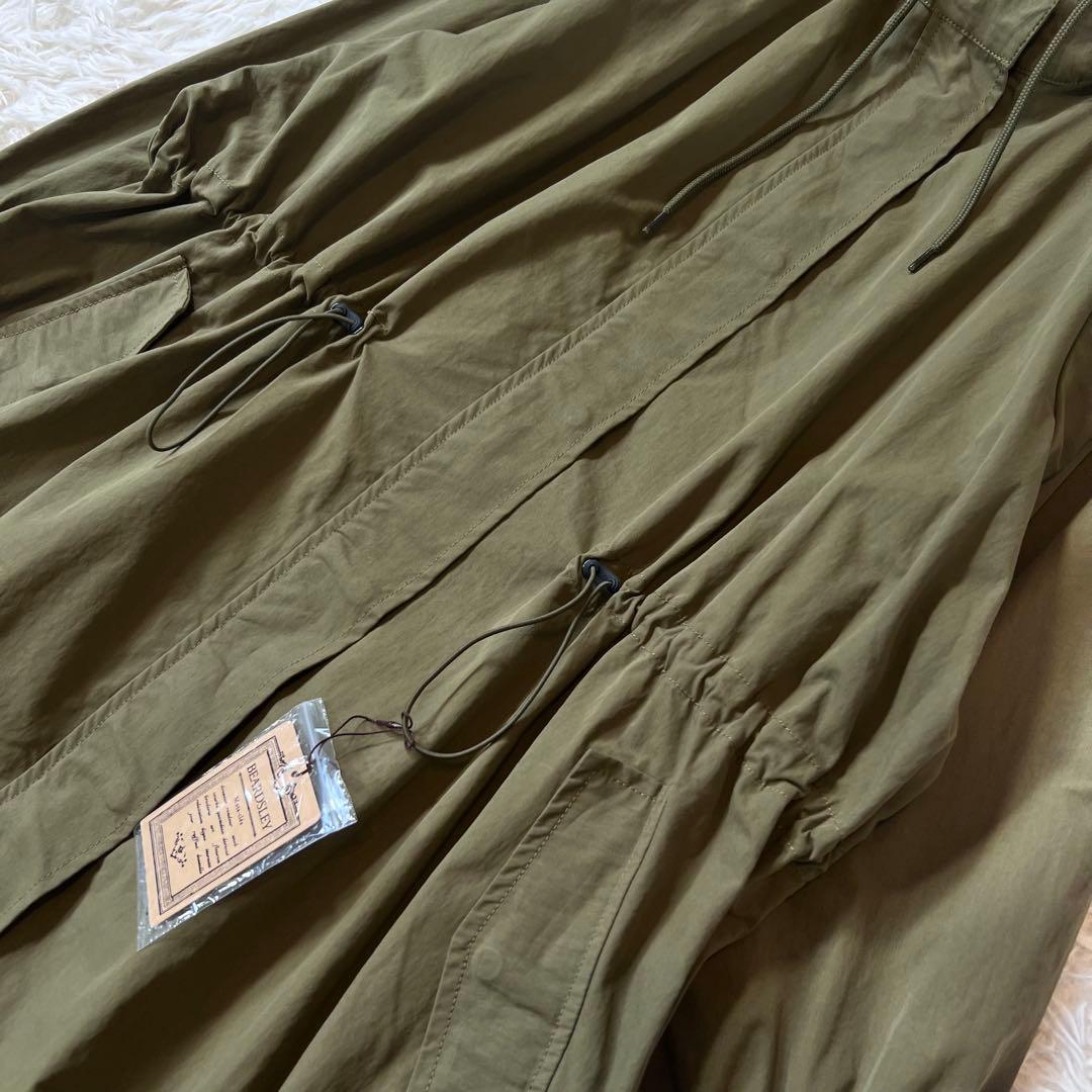 BEARDSLEY ビアズリー コットン ナイロン ミドル丈 モッズ コート