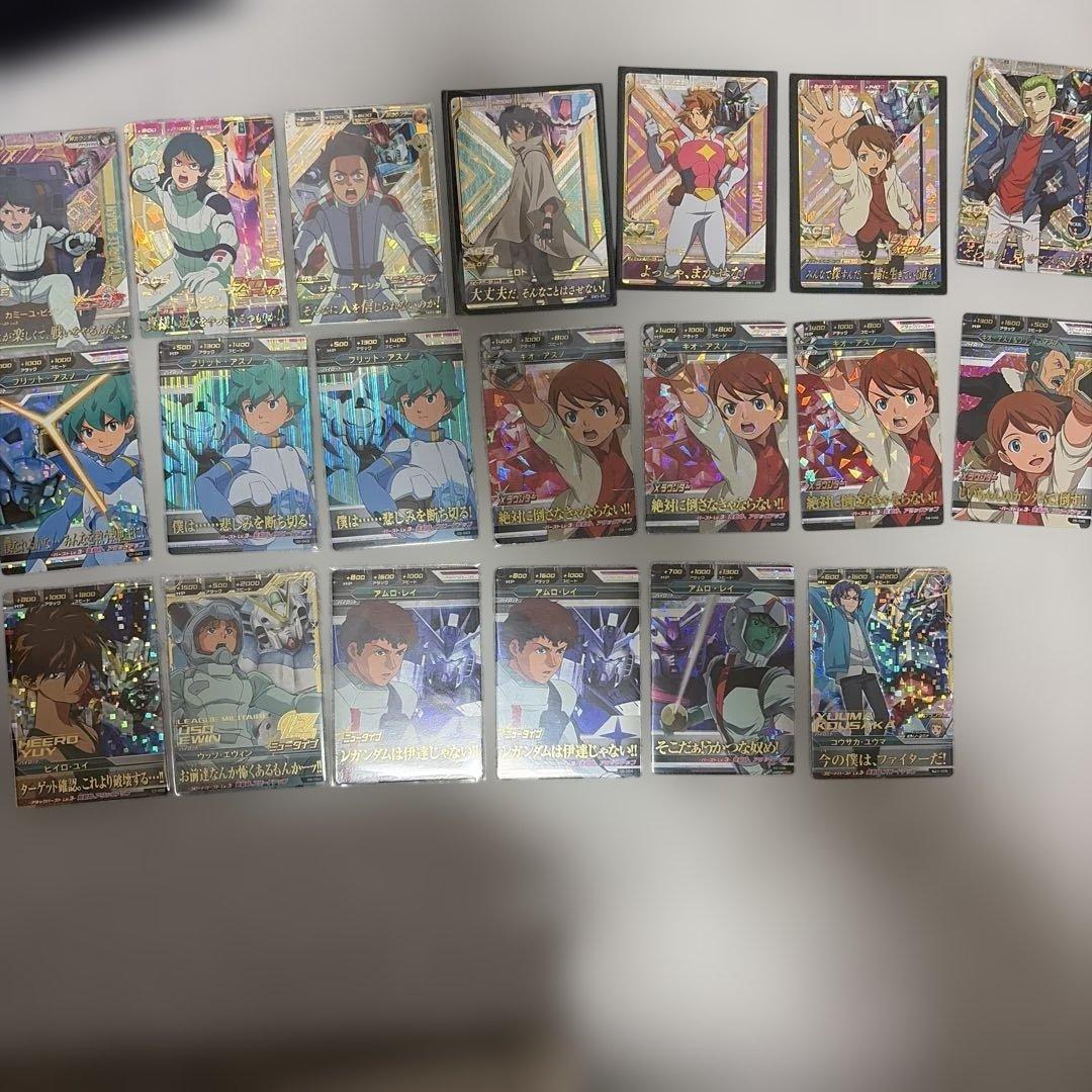 ガンダムトライエイジ　P、M、CP、Anivレア　まとめ売り