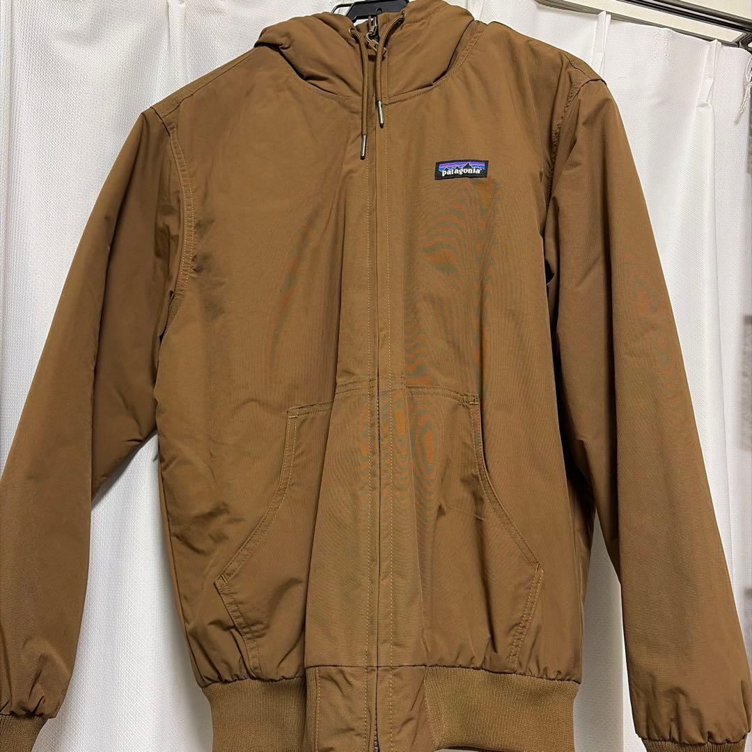 Patagonia ラインド イスマスフーディ ブラウン