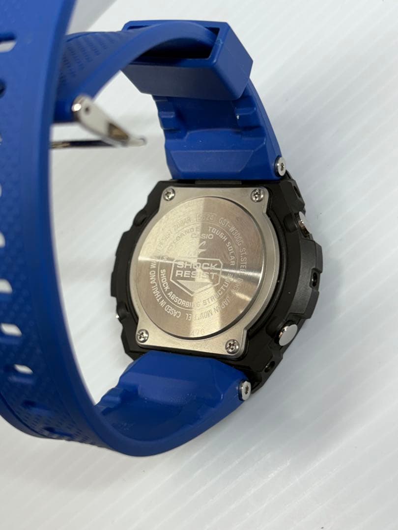 箱・替えバンド付❗️CASIO・G-SHOCK・GST-W300G・電波ソーラー