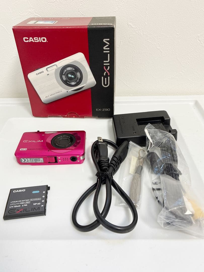 CASIO EX-Z90 ピンク デジタルカメラ
