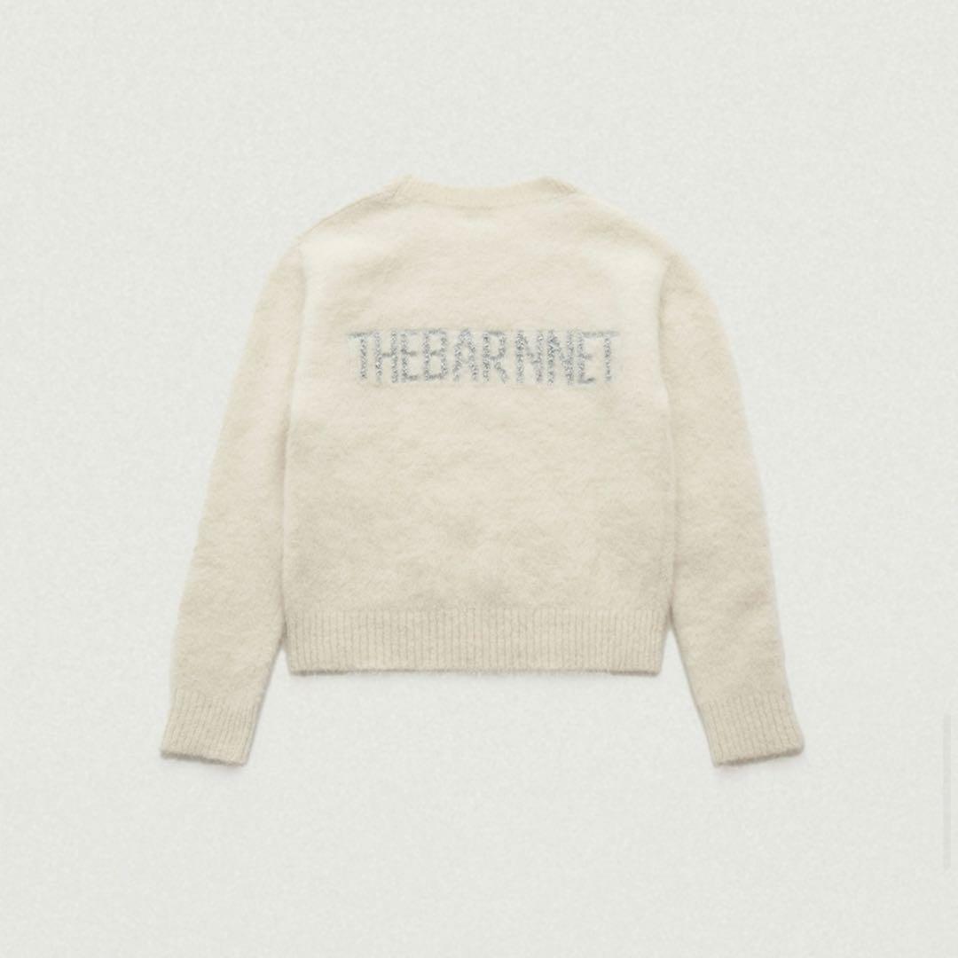 トップス The Barnnet Glitter Logo Alpaca Knit