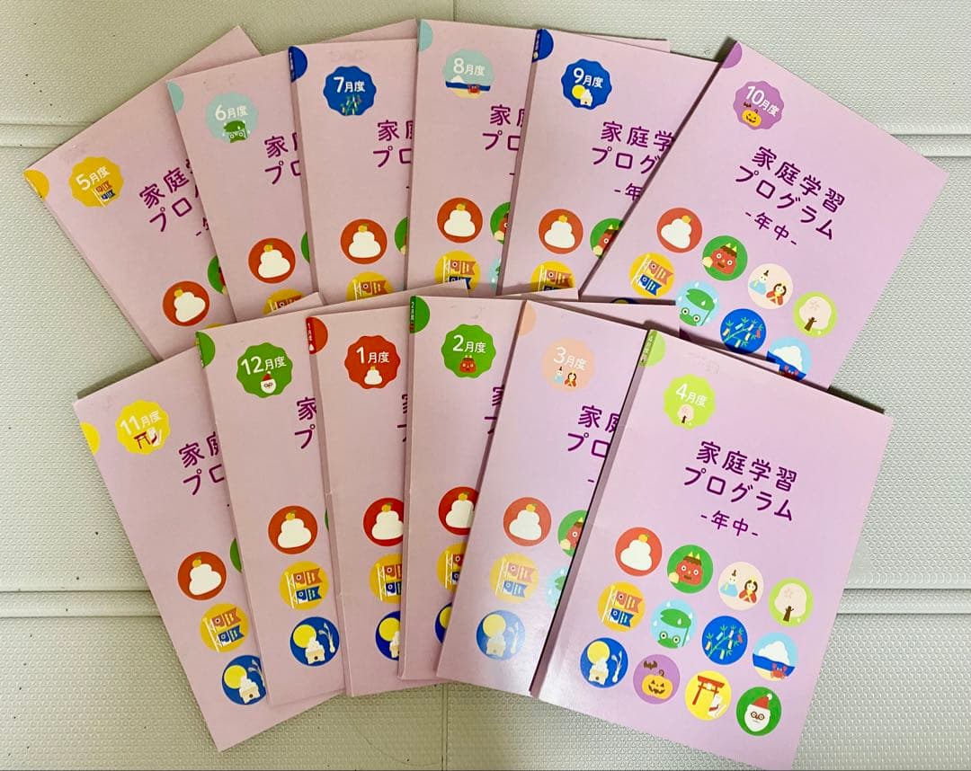 伸芽会　家庭学習プログラム 年中