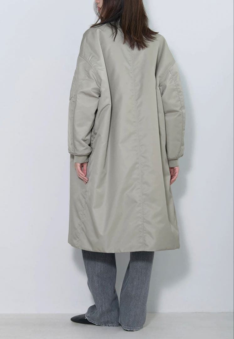 新品タグ付きアッパーハイツTHE U-2 LONG HOODIE アウターMA1