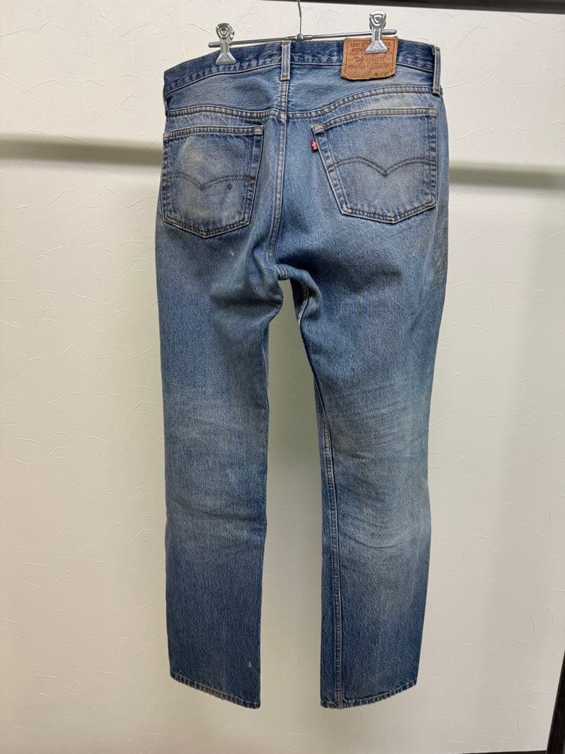80s levis 501 levi's ボロ　クラッシュ　デニム　ジーンズ