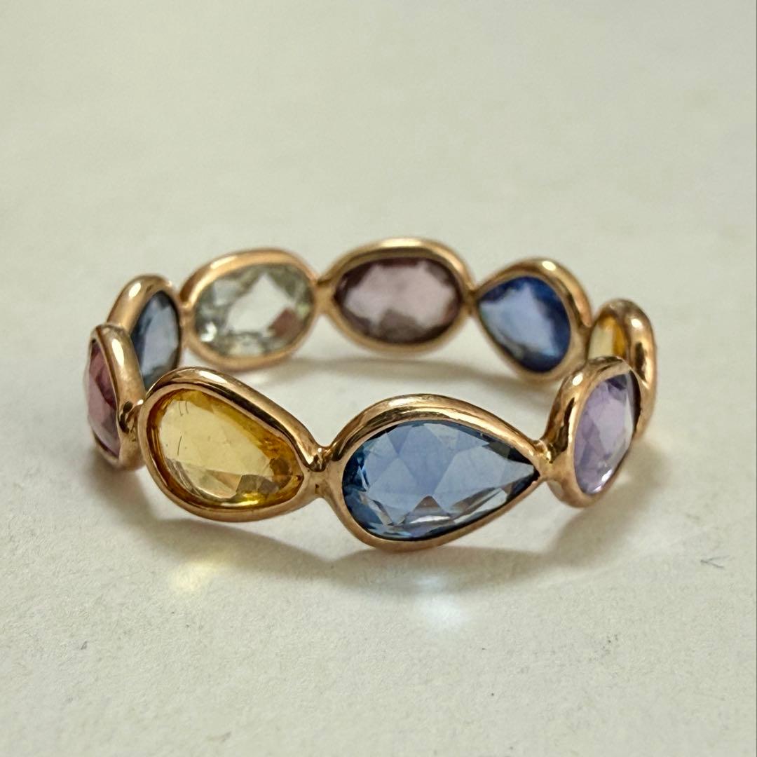 マルチサファイア リング 12号 パーセルジュエリー